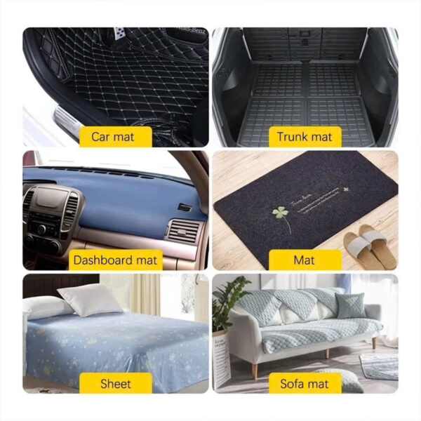 Velcro- Miếng Dán Cố Định- Băng Keo Dán Cố Định Thảm Xe Hơi/ Thảm Lót Sàn Tiện Dụng Cho Phòng Học/ Văn Phòng./ Nhà Cửa - Ảnh 6