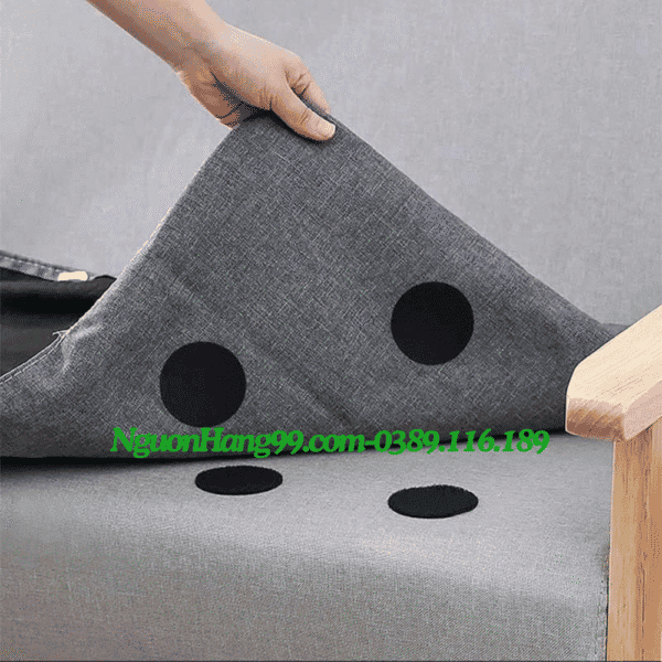 Velcro- Miếng Dán Cố Định- Băng Keo Dán Cố Định Thảm Xe Hơi/ Thảm Lót Sàn Tiện Dụng Cho Phòng Học/ Văn Phòng./ Nhà Cửa